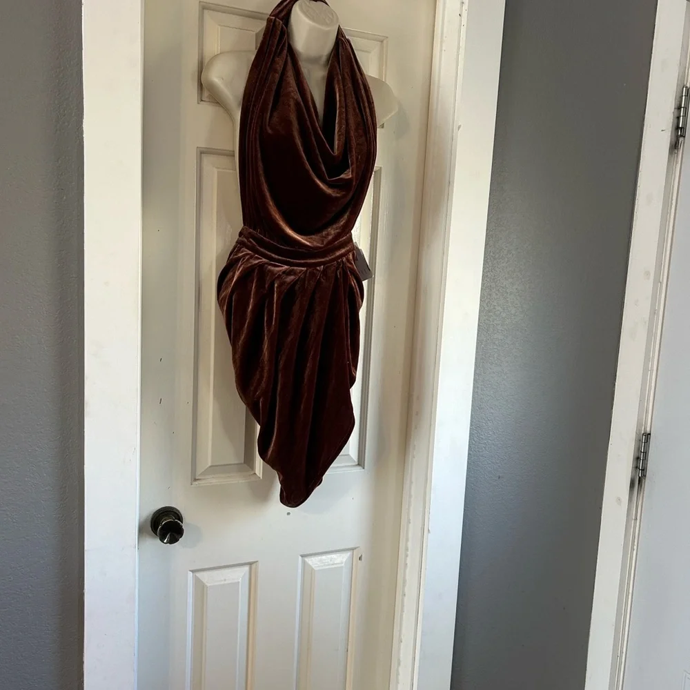Fashion Nova Rich Brown Velvet Cover
